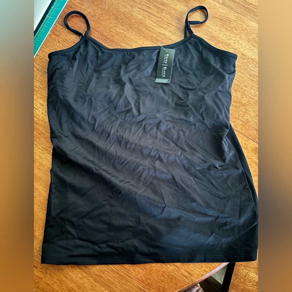 White House Black Market Black Spaghetti Strap Camisole